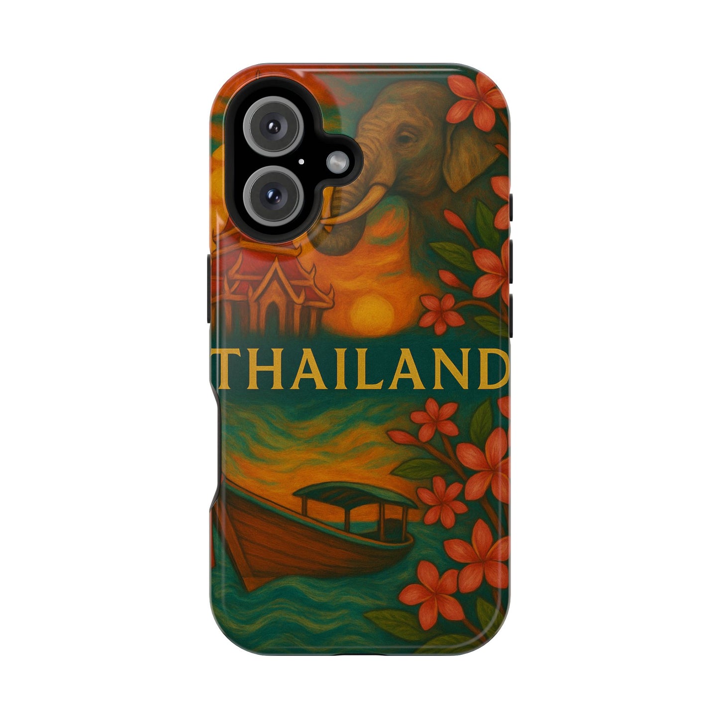 "Funda Magnética Reforzada Magnética Reforzada Thailand🌴 – El Reino de las Sonrisas y la Aventura"