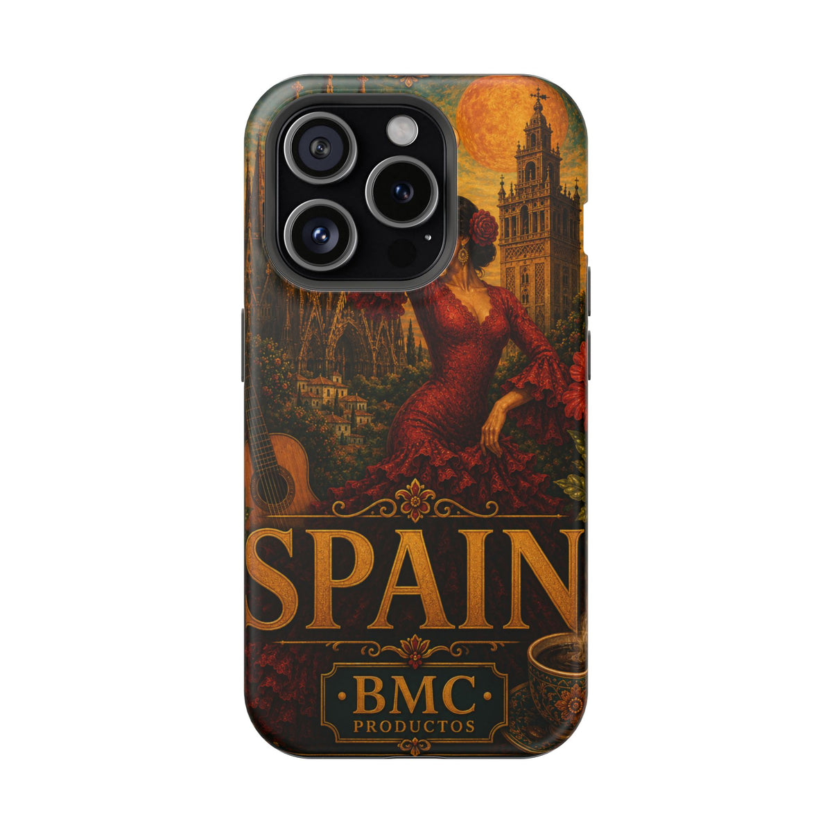 "Reinforced Magnetic Case Spain: Passion, Art, and Flavors That Make You Fall in Love 🎨💃🍷" 