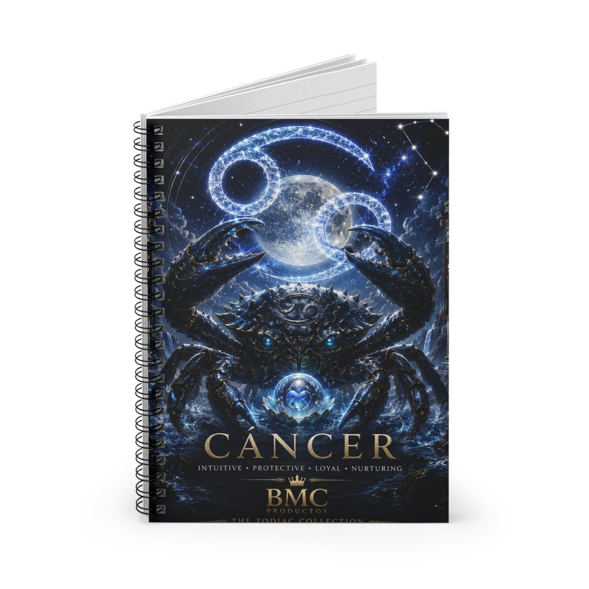 "libreta ♋ Cáncer — Guardián de las profundidades"