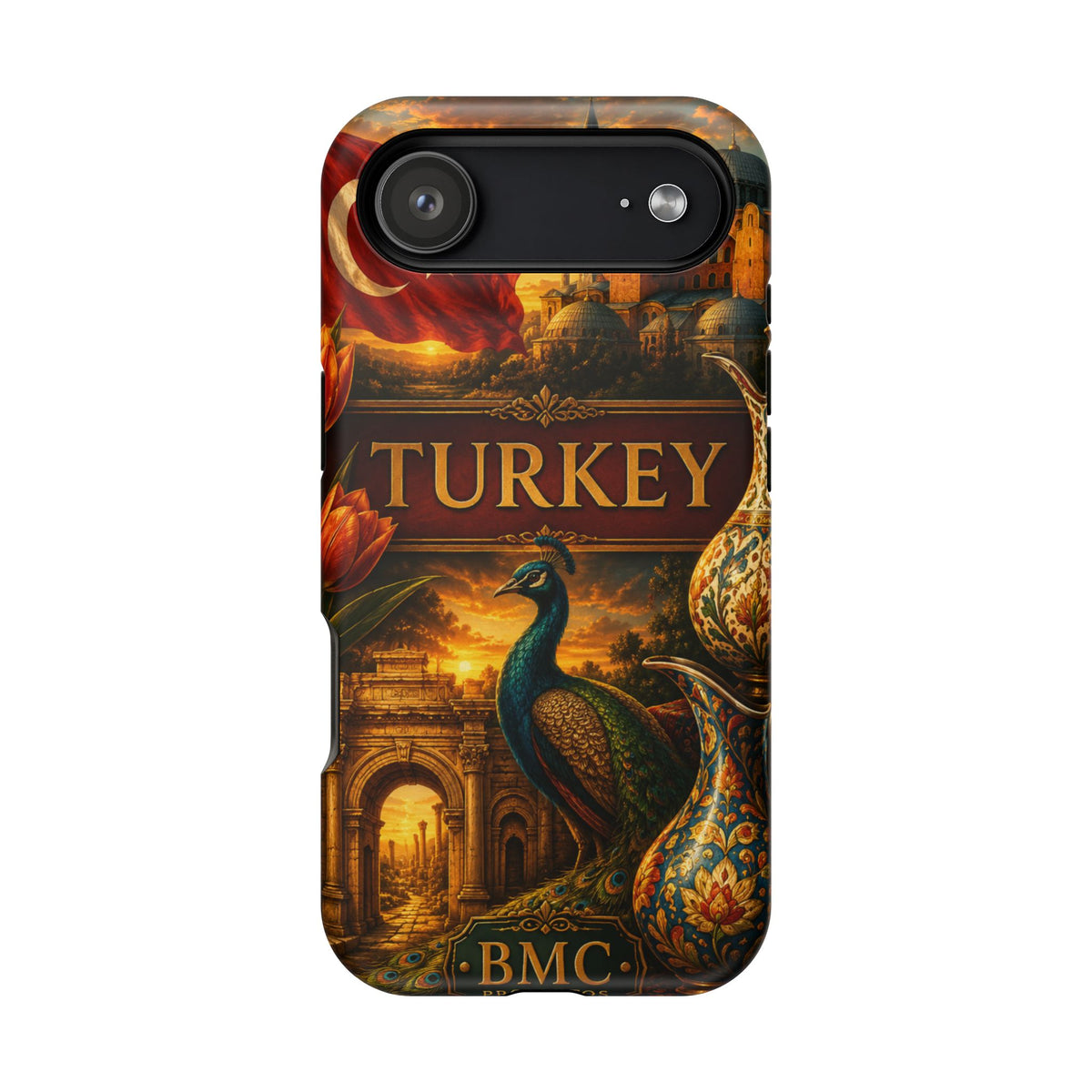 "Reinforced Magnetic Case Turkey✨ – Where East meets West"