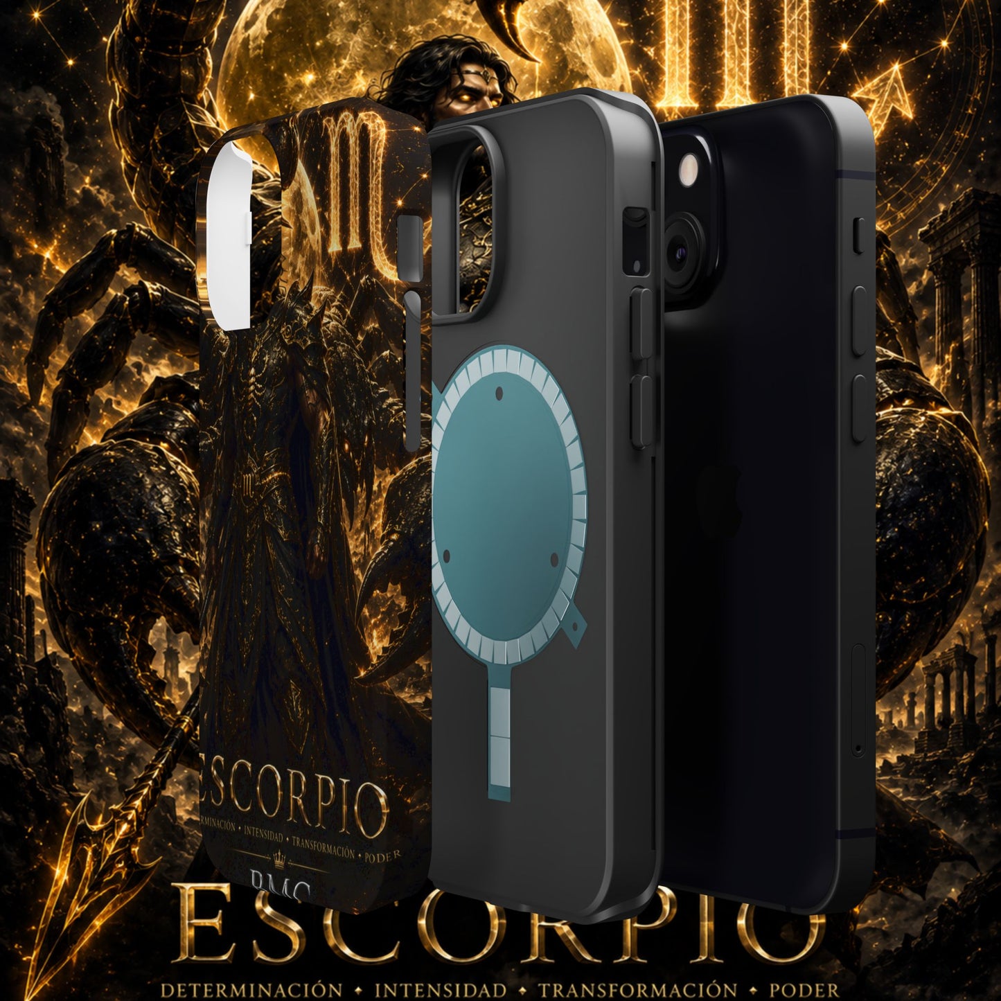 "Funda Magnética Reforzada ESCORPIO – El Vigilante de las Sombras"