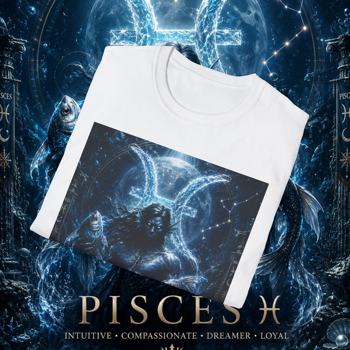 "Camiseta Piscis — El Guardián de las Profundidades"