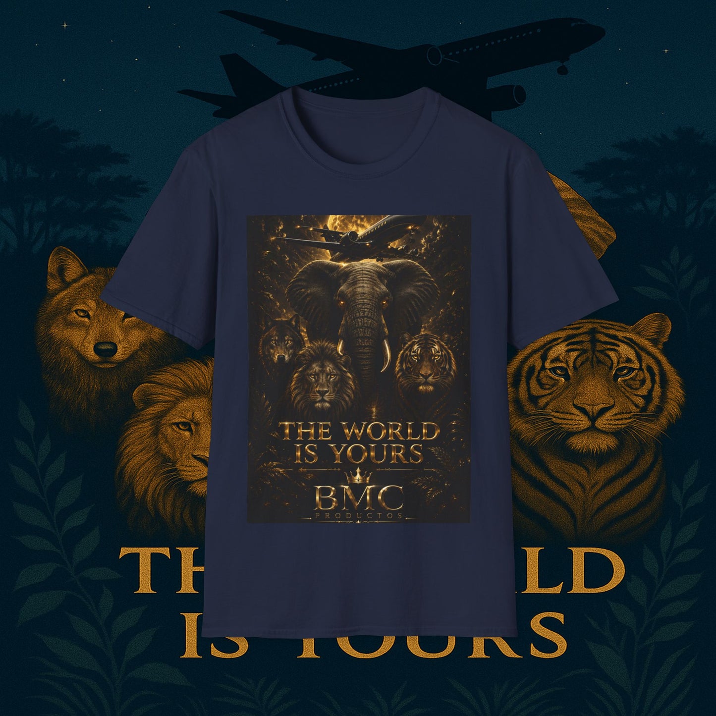 "Camiseta El mundo es tuyo"🌍✨