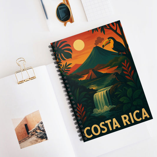 "libreta Costa Rica: Pura Vida entre Volcanes y Selvas 🌋🌴🦜"