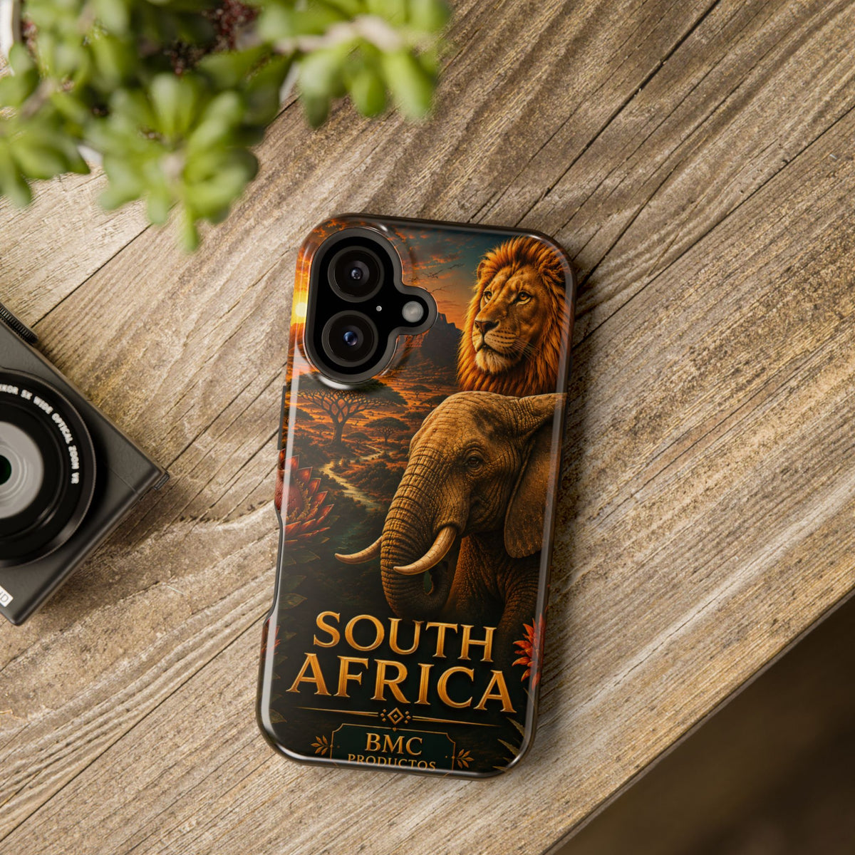 "Reinforced Magnetic Case South Africa 🌍 – A world of adventure and diversity"