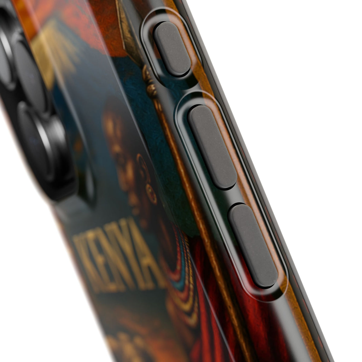 "Reinforced Magnetic Case Kenya: Wild Adventure and Land of Infinite Horizons 🦁🌄🏕️"