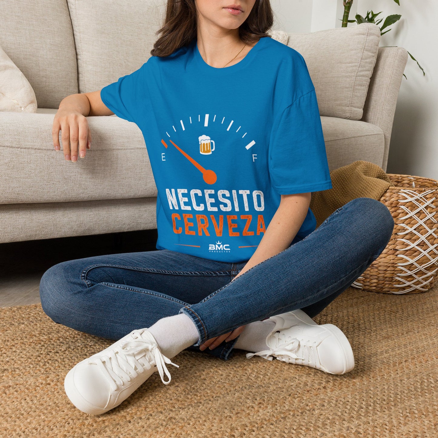 "Camiseta 🍺 Necesito Cerveza"