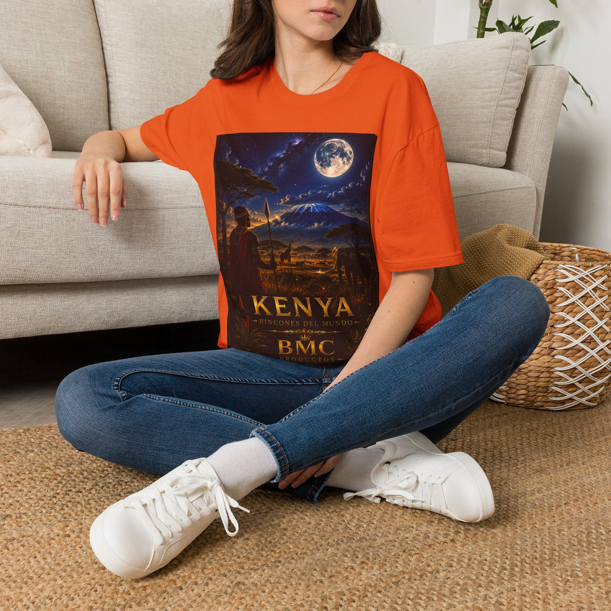 "Camiseta Kenia: Aventura Salvaje y Tierra de Horizontes Infinitos 🦁🌄🏕️"
