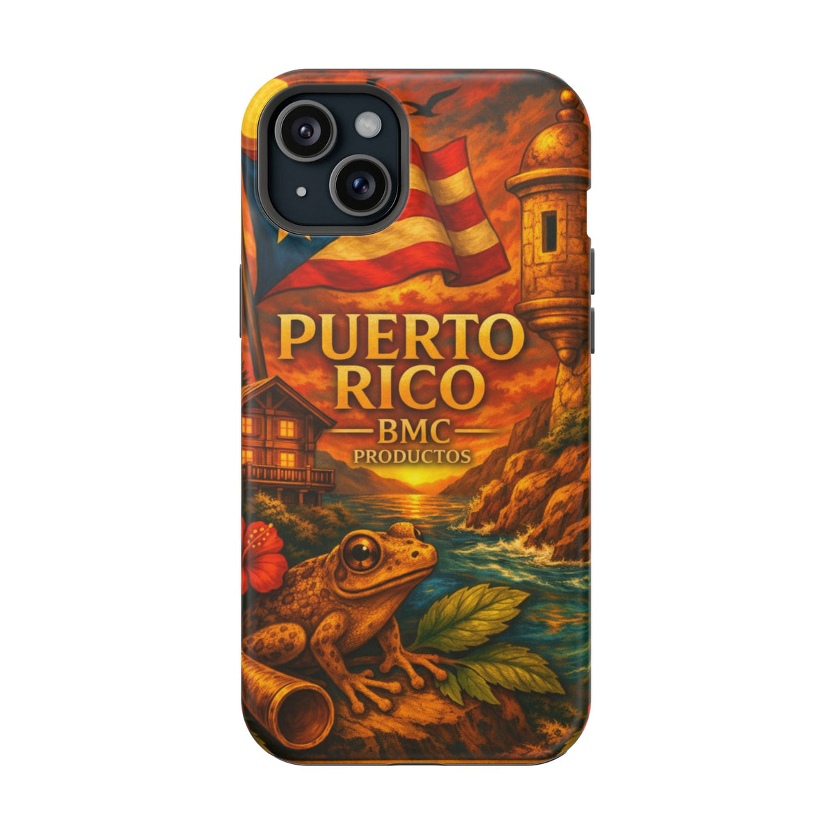 "Reinforced Magnetic Case Puerto Rico – Caribbean rhythm, soul, and color"