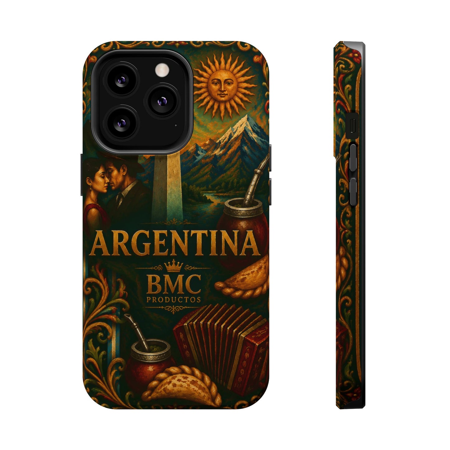"Funda Magnética Reforzada Argentina: Pasión, Tradición y Tierra de Sueños🔥🏞️"