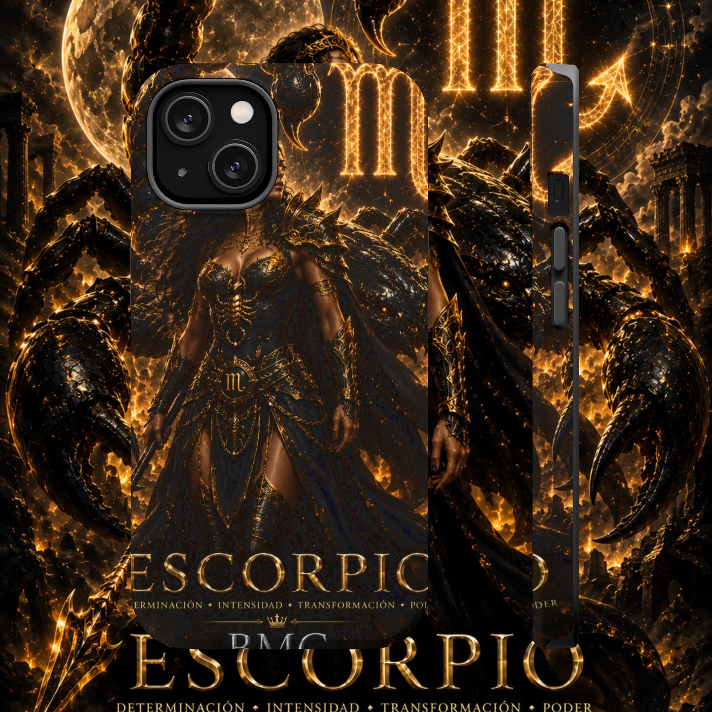 "Funda Magnética Reforzada ESCORPIO M –La Vigilante de las Sombras"