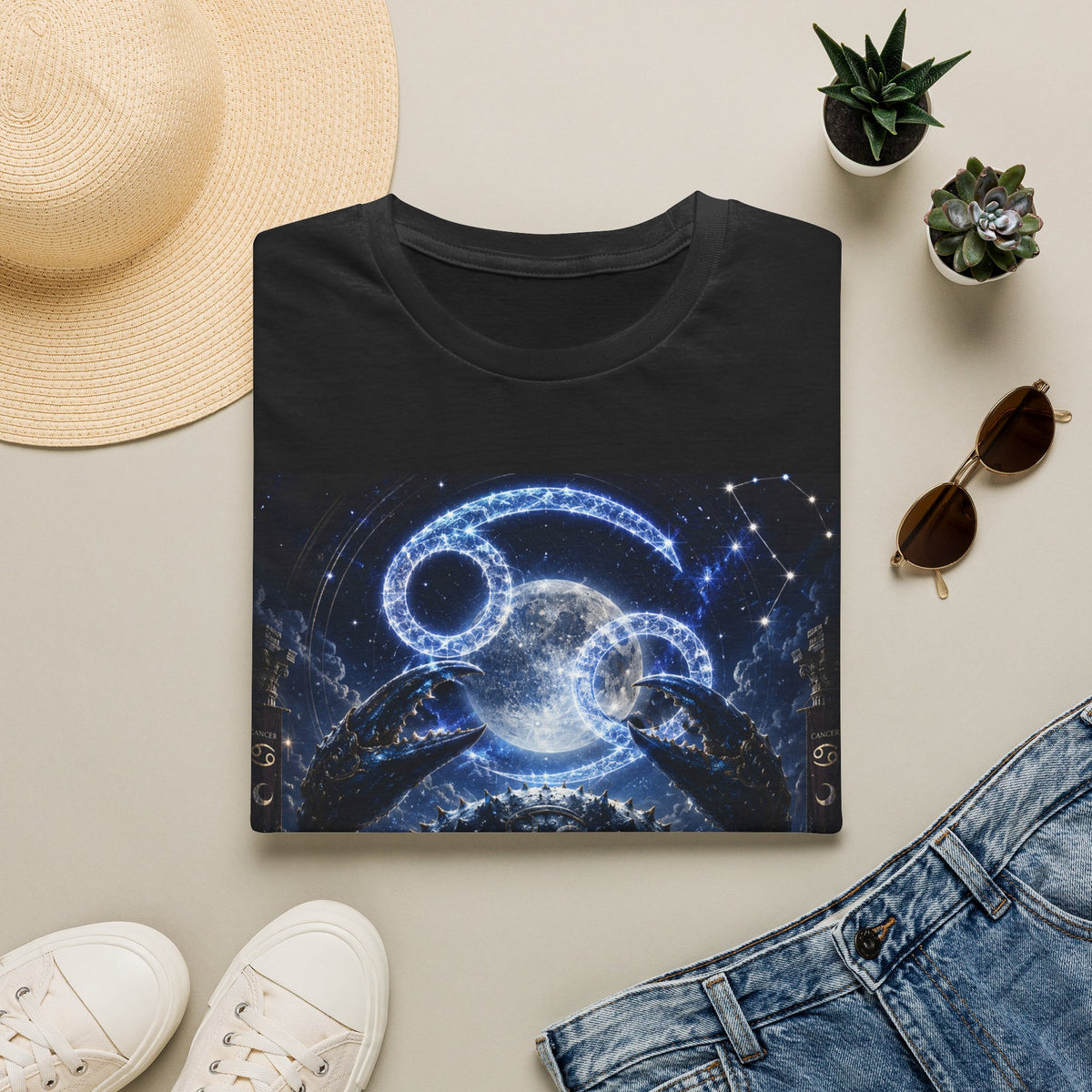 "Camiseta ♋ Cáncer — Guardián de las profundidades"